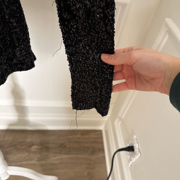 J. Crew Long Sleeve Sequin Blouse Shirt - Picture 7 of 9